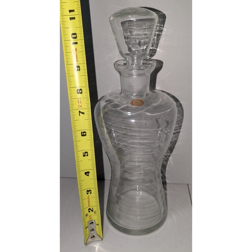 Vintage Pasabahce Crystal Decanter & Shot Glass Set - Picture 3 of 12